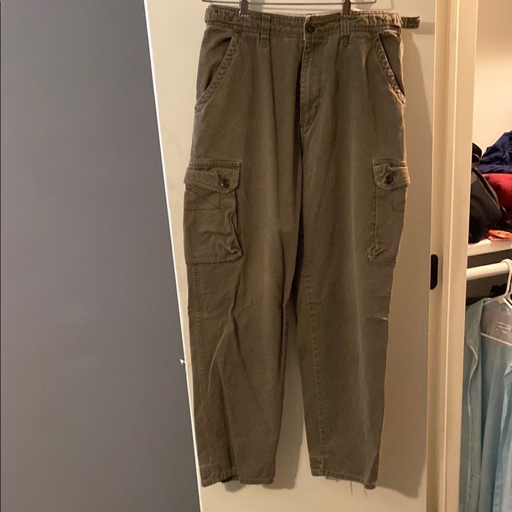 Men's Olive Cargo Pants